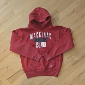 Red Mackinac Island Hoodie